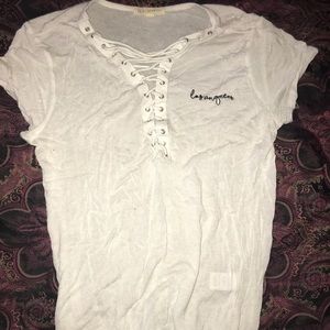 Los Angeles lace up top